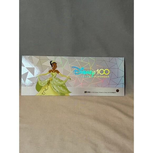 Princess Tiana Disney100 Kakawow Refractor Ticket Jumbo Card Lmt. Edition 2254 - Picture 3 of 6